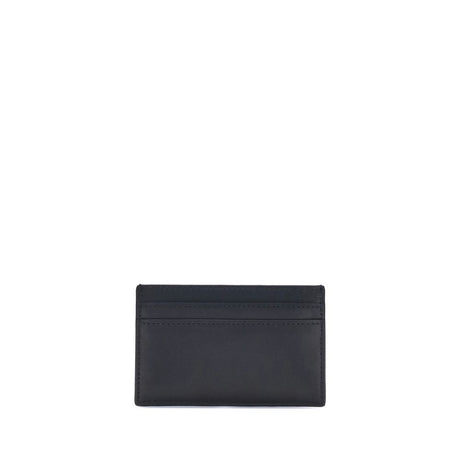 Alexander McQueen Black Calf Leather Bos Taurus Wallet