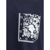 Fendi Blue Cotton T-Shirt