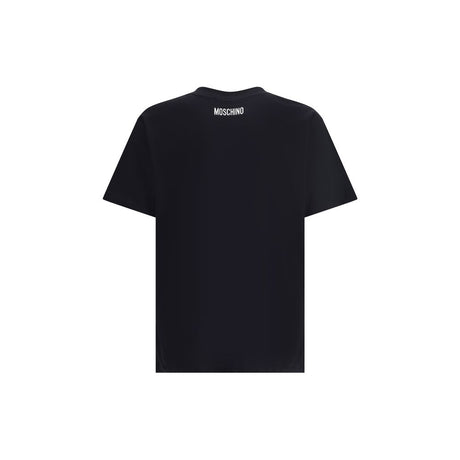 Moschino Black Cotton T-Shirt
