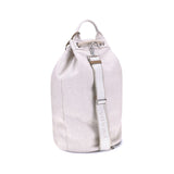 Prada White Cotton Backet Bag