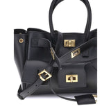 Balenciaga Black Calf Leather Bos Taurus Handbag