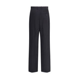 Balenciaga Black Viscose Dress Pants