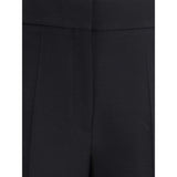 Valentino Black Wool Dress Pants