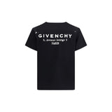 Givenchy Black Cotton T-Shirt