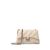 Balenciaga Beige Leather Shoulder Bag