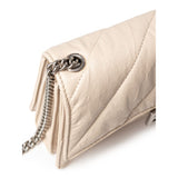 Balenciaga Beige Leather Shoulder Bag