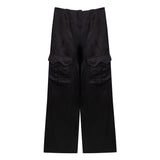 Tom Ford Black Viscose Cargo Pants