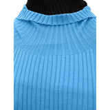 Bottega Veneta Blue Cotton Casual Dress