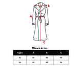 Bottega Veneta Blue Cotton Trench Coat