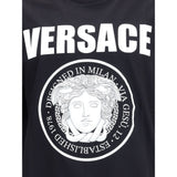 Versace Black Cotton T-Shirt