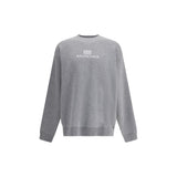 Balenciaga Gray Cotton Sweatshirt