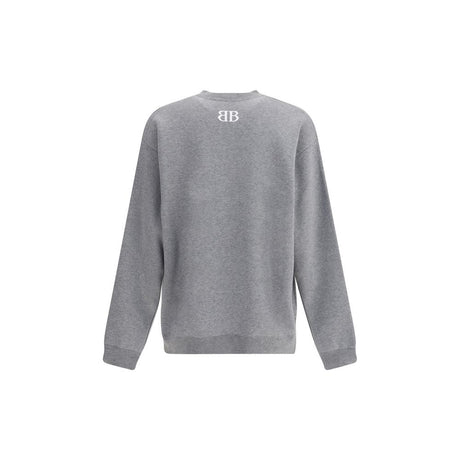 Balenciaga Gray Cotton Sweatshirt