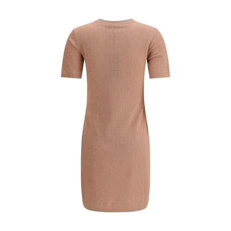 Fendi Multicolor Cotton Casual Dress