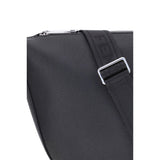 Fendi Black Calf Leather Bos Taurus Shoulder Bag