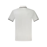 Hugo Boss White Cotton Men Polo Shirt