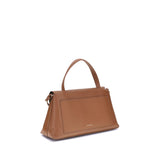 Coccinelle Brown Calf Leather Bos Taurus Handbag