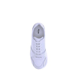 Moschino White Rubber Low Top Sneakers