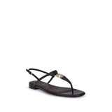Fendi Multicolor Calf Leather Bos Taurus Flat Sandals
