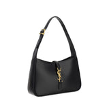 Saint Laurent Black Calf Leather Bos Taurus Handbag