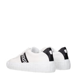 Versace White Leather Sneakers