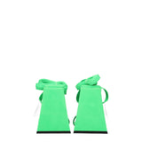 The Attico Transparent Leather Sandals