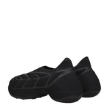 Givenchy Black Fabric Slip-On Loafers