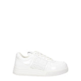 Givenchy White Leather Low Top Sneakers