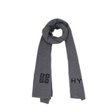 Givenchy Gray Wool Scarf