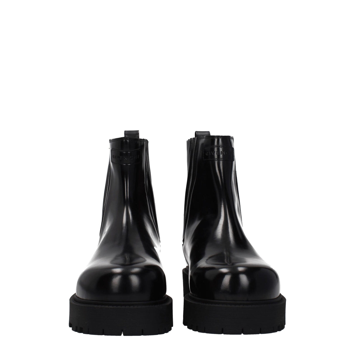 Givenchy Black Leather Ankle Boots