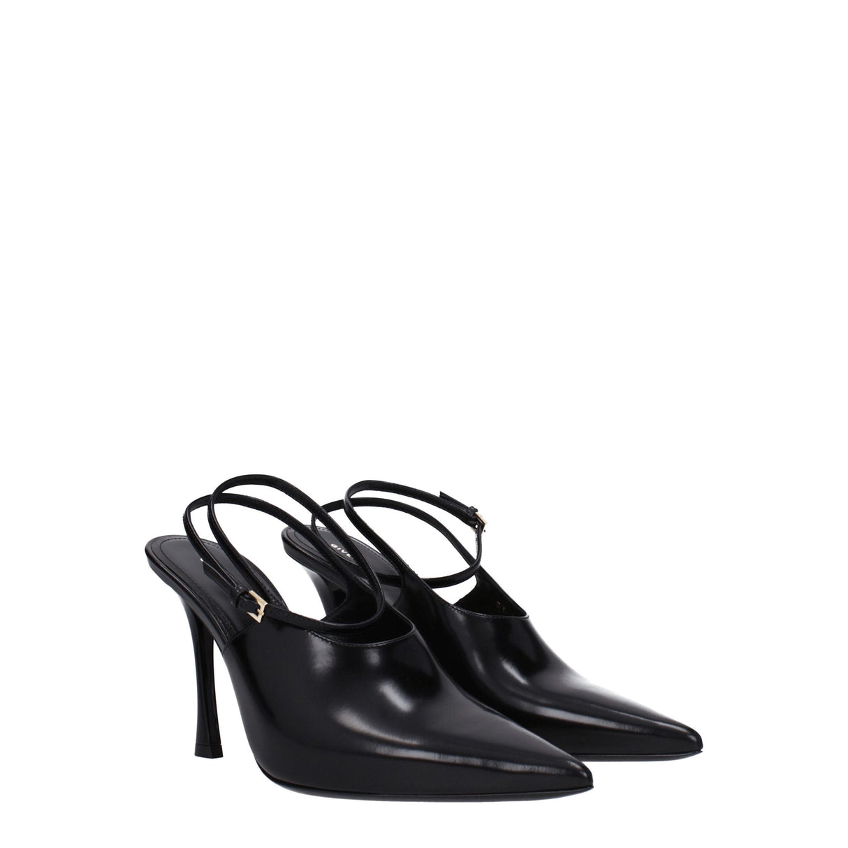 Givenchy Black Leather Pumps