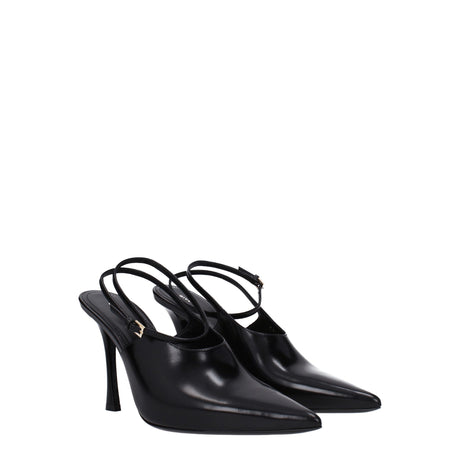 Givenchy Black Leather Pumps