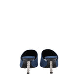 Givenchy Blue Fabric Platform Sandals