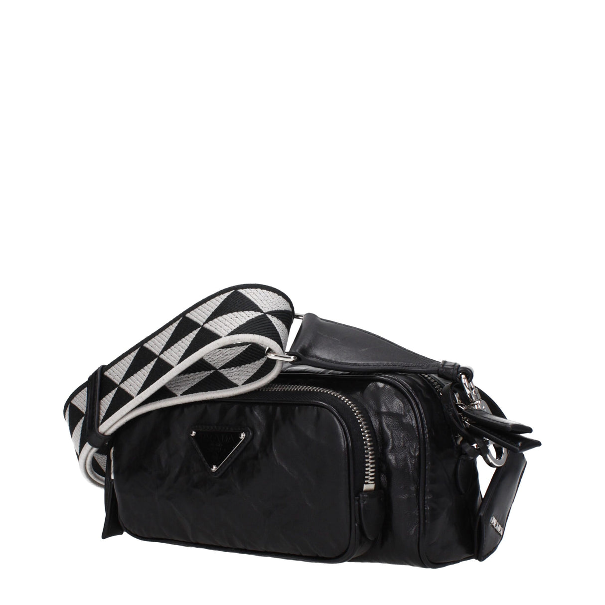 Prada Black Leather Crossbody Bag