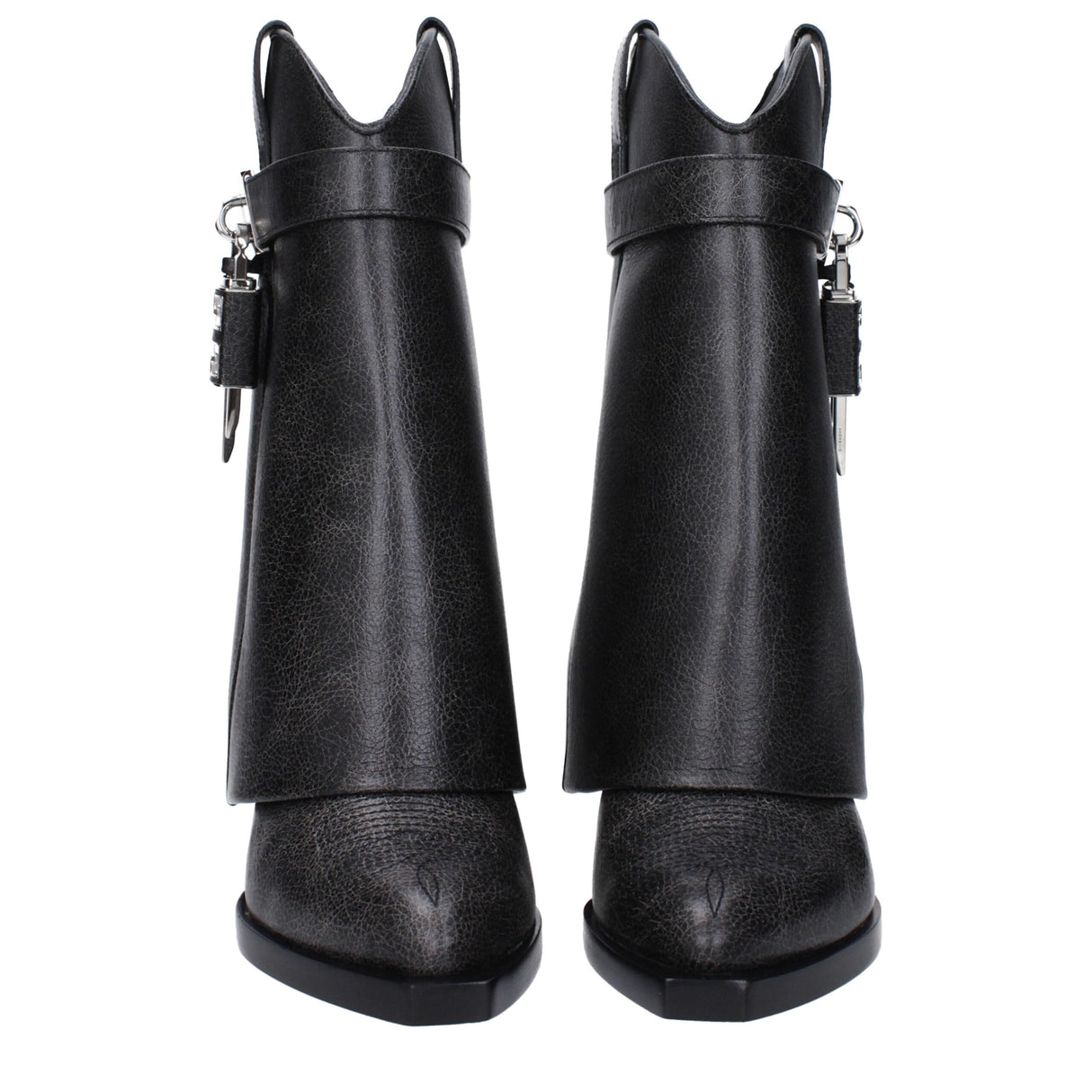 Givenchy Black Leather Ankle Boots