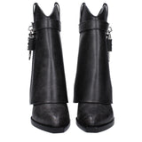 Givenchy Black Leather Ankle Boots