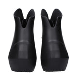 Givenchy Black Cotton Wedge Sandals