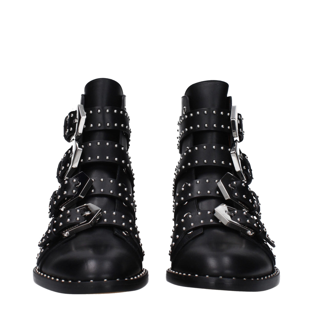 Givenchy Black Leather Ankle Boots