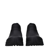 Givenchy Black Cotton Ankle Boots