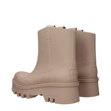 Chloé Pink Cotton Ankle Boots