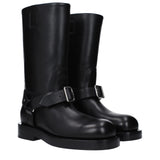 Burberry Black Leather Boots