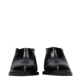 Moschino Black Leather Mules