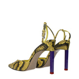 The Attico Yellow Leather Pumps