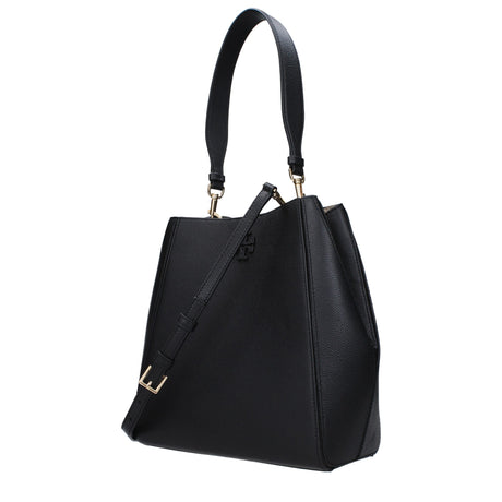 Tory Burch Black Leather Shoulder Bag