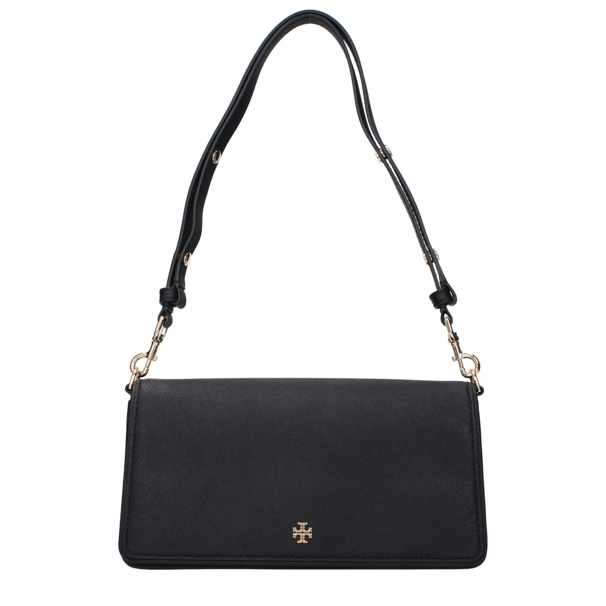 Tory Burch Black Leather Shoulder Bag