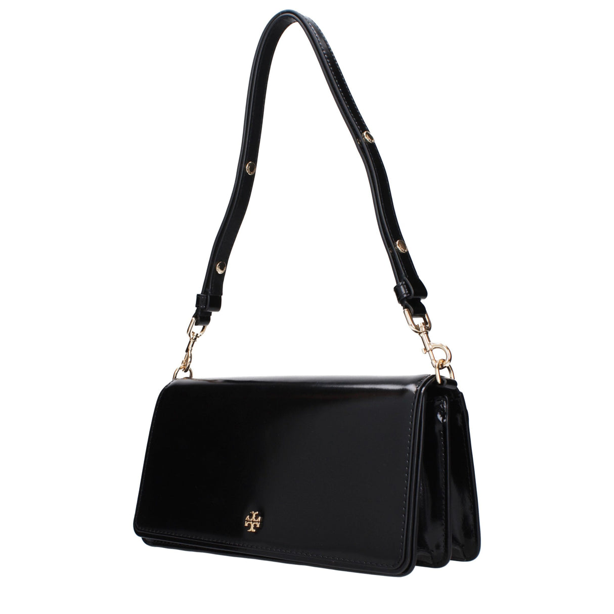 Tory Burch Black Leather Shoulder Bag