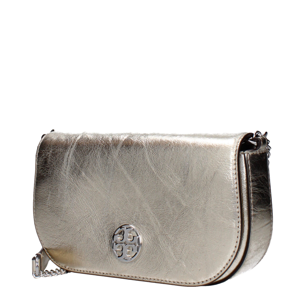 Tory Burch Gold Leather Crossbody Bag