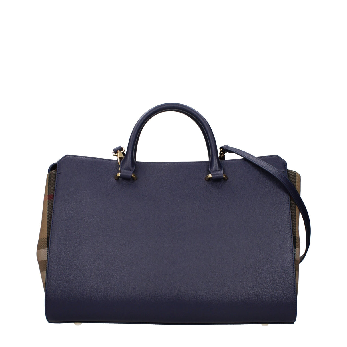 Burberry Blue Leather Handbag