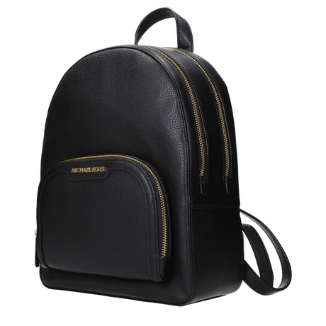 Michael Kors Black Leather Backpack