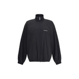 Balenciaga Black Polyester Shell Jacket