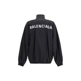 Balenciaga Black Polyester Shell Jacket
